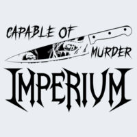 Capable Of Murder (White) - GD01 Softstyle Adult T-Shirt Design