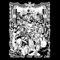 Moshing The Roof On - GD01 Softstyle Adult T-Shirt Design