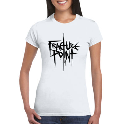 Fracture Point Black Logo - GD72 Softstyle® Ladies' T-Shirt Thumbnail