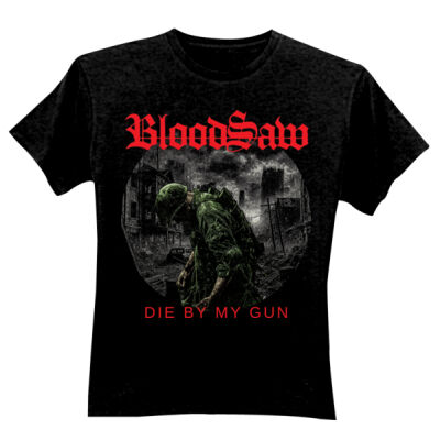 Die By My Gun (Red) - GD01 Softstyle Adult T-Shirt Thumbnail