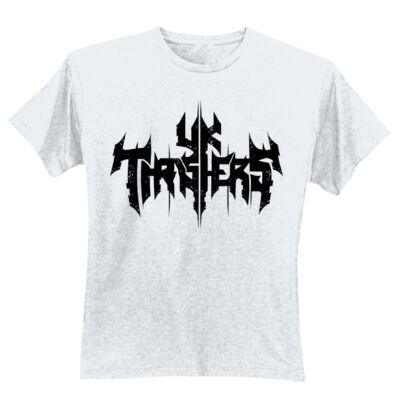 Black UK Thrashers Logo - GD01 Softstyle Adult T-Shirt Thumbnail
