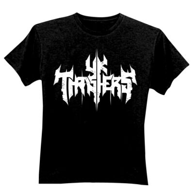 White UK Thrashers Logo - GD01 Softstyle Adult T-Shirt Thumbnail